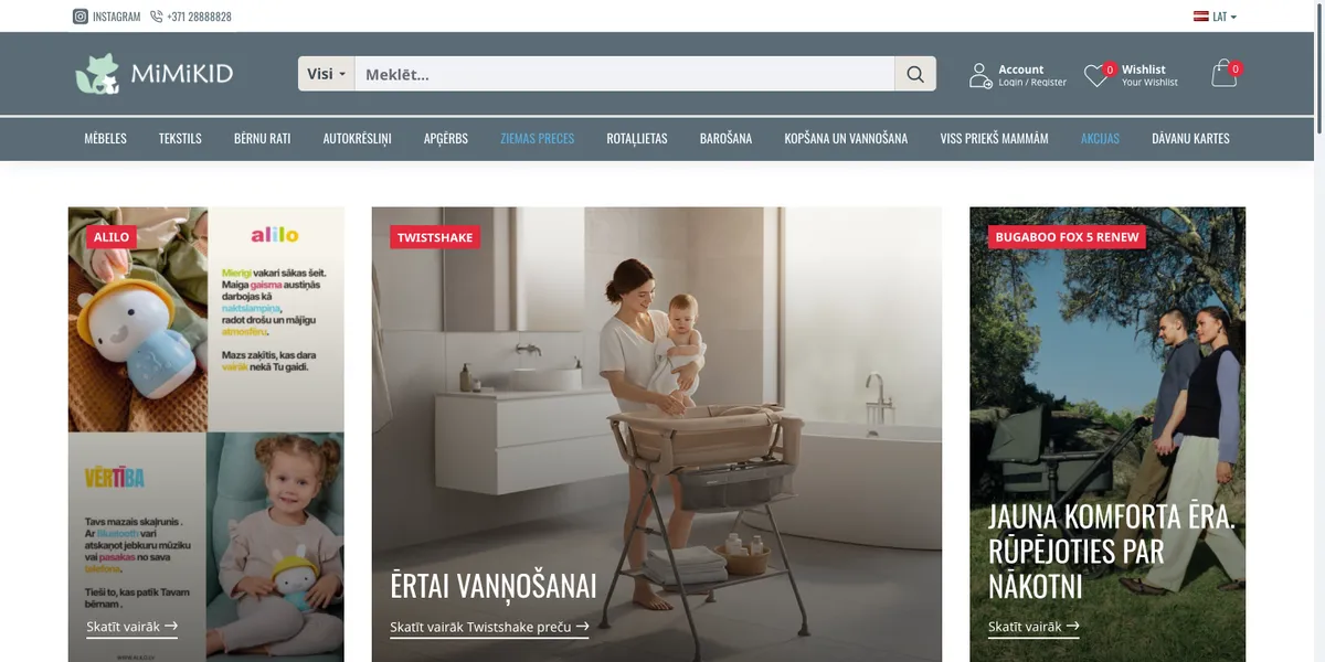 Mimikid website screenshot